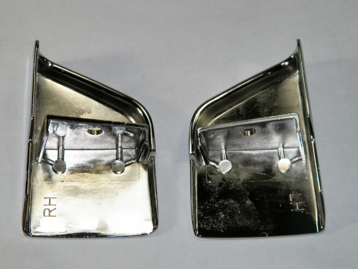 70-74 Challenger Inside Door Handles New Chrome LH RH Pair #1433