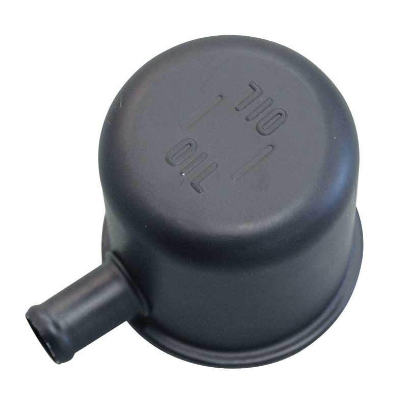 68-69 Mopar Oil Filler Breather Cap - Tall w/ 1 Hose Outlet (Paintable) #337-1068