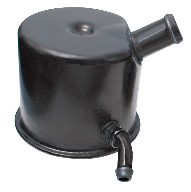 70-up Mopar Oil Breather Cap w/ 2 Hose Outlets #337-1070-2