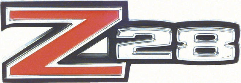70-73 Camaro "Z28" Rear Spoiler Emblem #K-3981889
