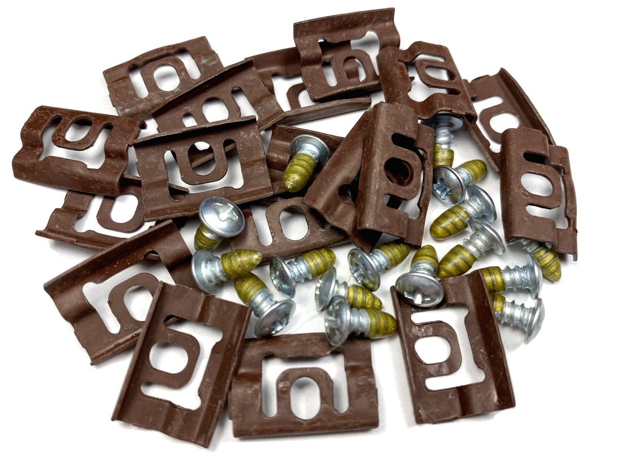 Windshield Molding Trim Clips For 70 & Up Mopar C Body Newport Polara 300 #81