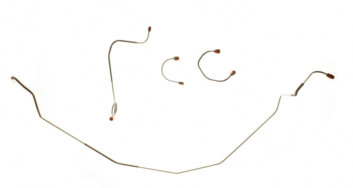 67 - '68 Camaro Power Drum - Front Brake Line Kit, 4 Pcs. #FKT6703