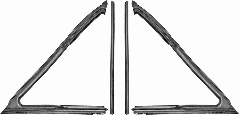 62-67 Nova Coupe & Convertible Vent Window Weatherstrip LH/RH Pair #K-N4251