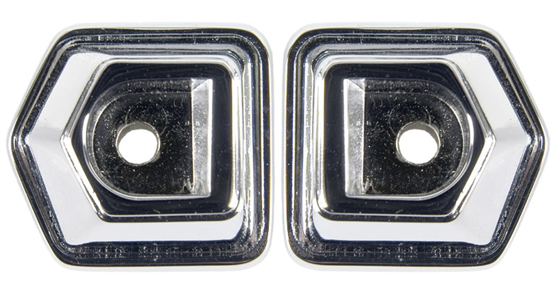 69 Camaro Deluxe Dash Grab Handle Bezel, LH/RH Pair #W-807