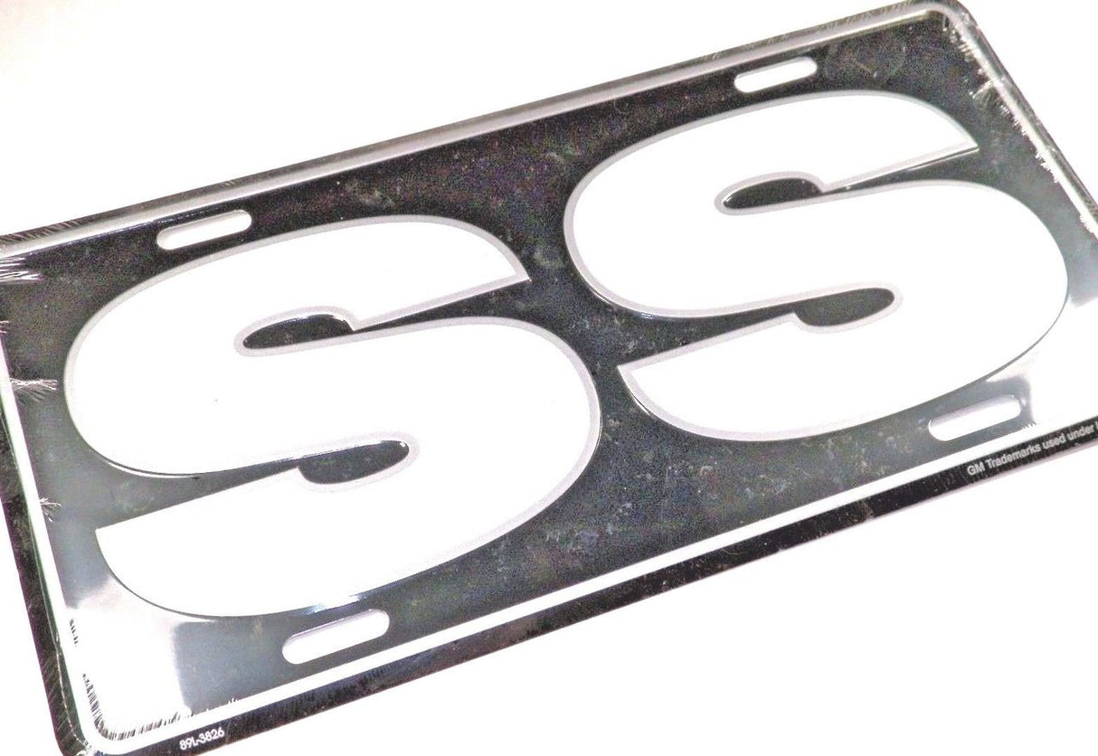 Classic Car License Plate SS #1278