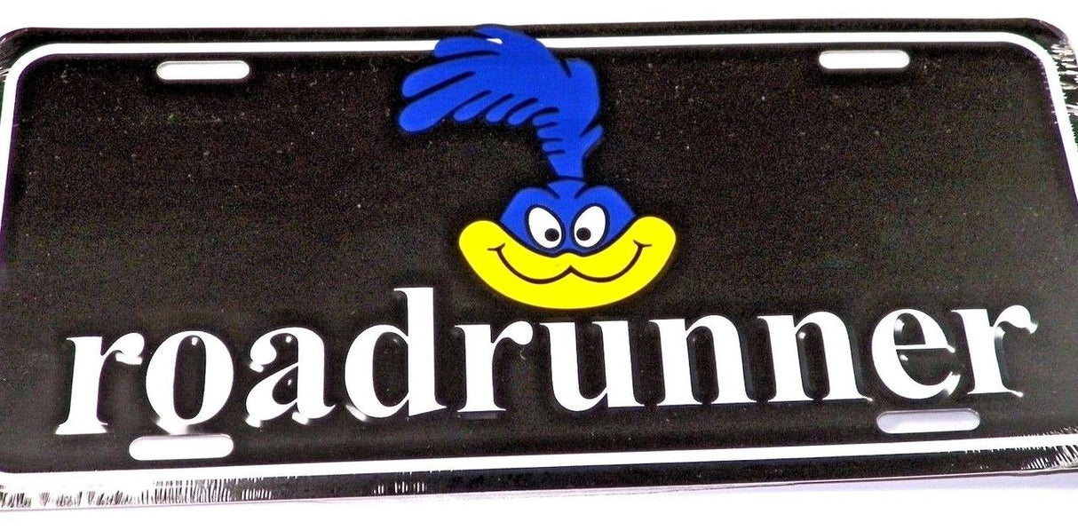 Classic Car License Plate Road Runner #1293
