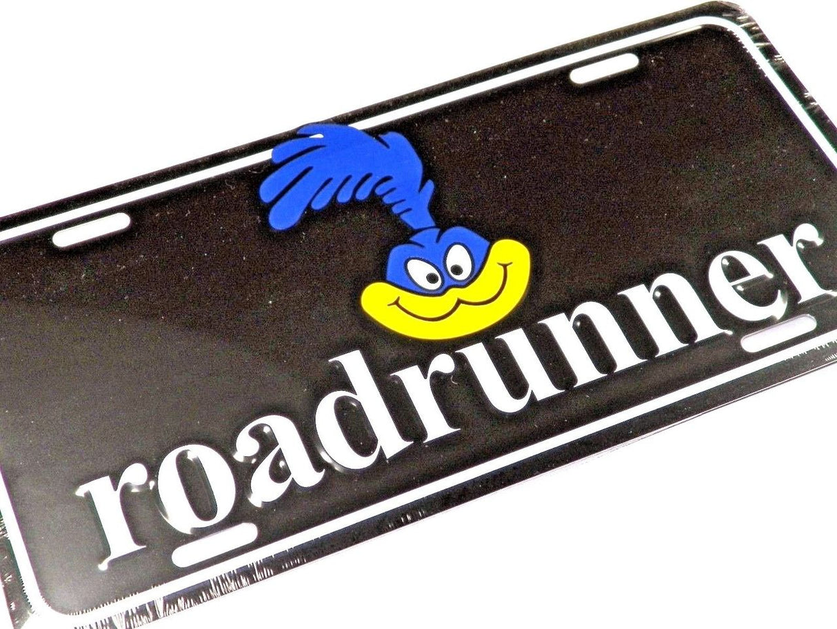 Classic Car License Plate Road Runner #1293