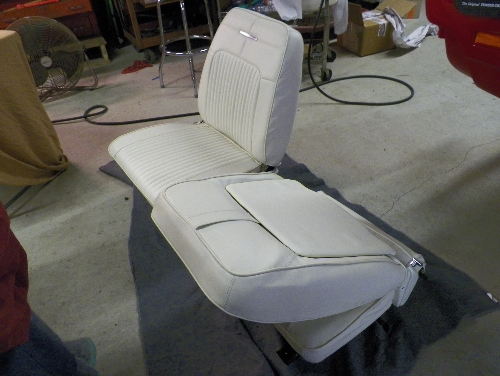 69 Coronet Convertible Seat Restoration