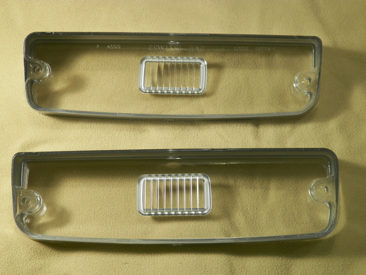 71-74 Charger Park Lamp Lenses New Pair Parking Light Lenses #1380