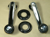 68-74 Mopar Window Cranks with Spacers A/B/E Body OE Correct Pair #1394