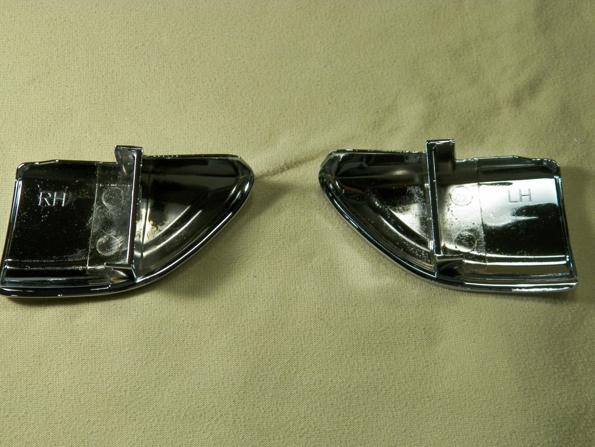 70-74 Barracuda Cuda Inside Door Handles New Chrome Pair #1421