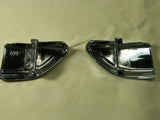 70-74 Barracuda Cuda Inside Door Handles New Chrome Pair #1421