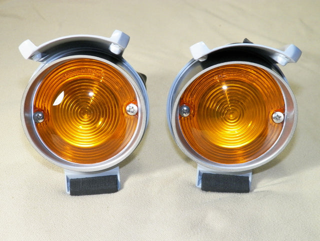 68-69 Coronet Super Bee Park Lamp Assemblies Parking Lights New LH/RH #1422