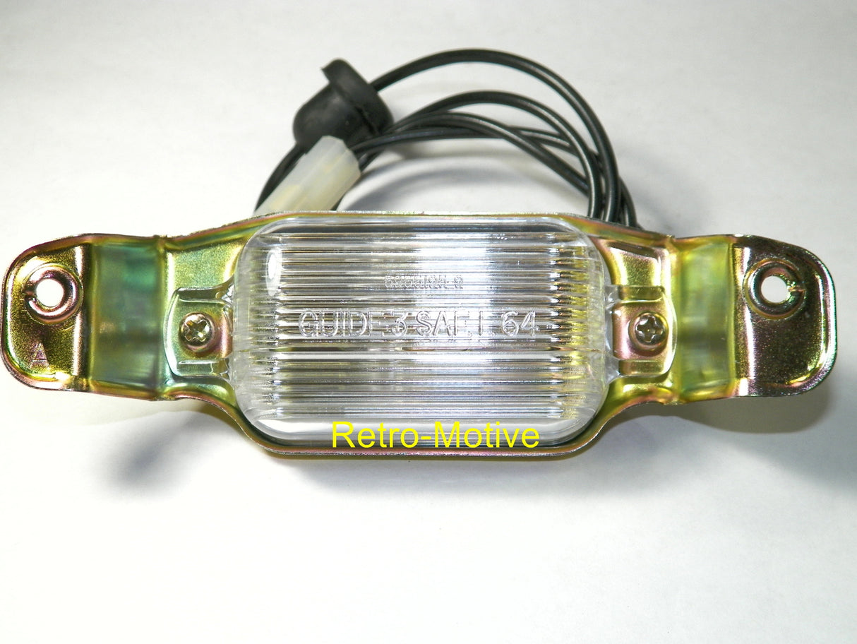 66-72 GM License Lamp Assembly Chevy II Camaro Chevelle Monte Carlo #1501