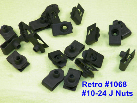 #10-24 Ford J Nuts Lincoln Mercury #10-24 J-Nuts (Qty 20) #1068F