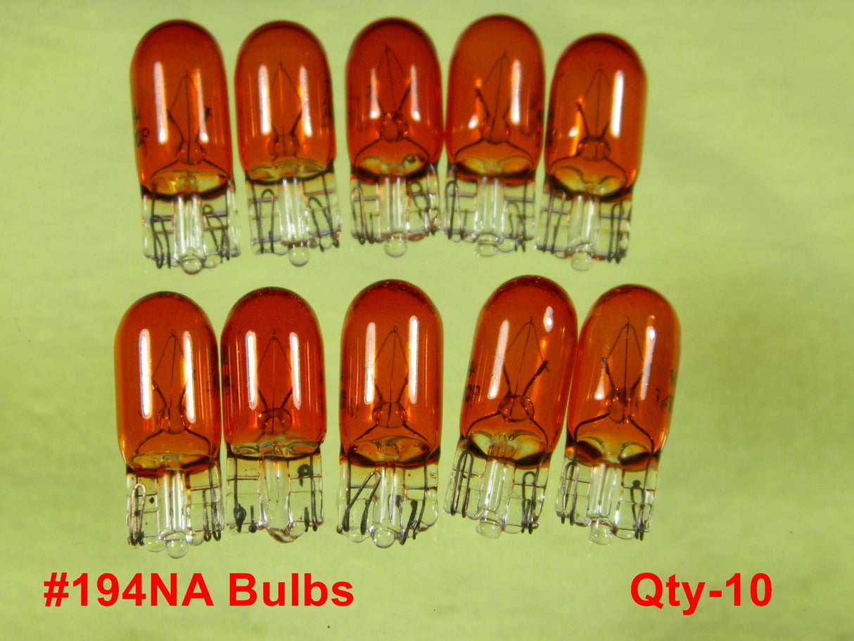 Miniature Bulbs #194 Amber (10 Pack) #27