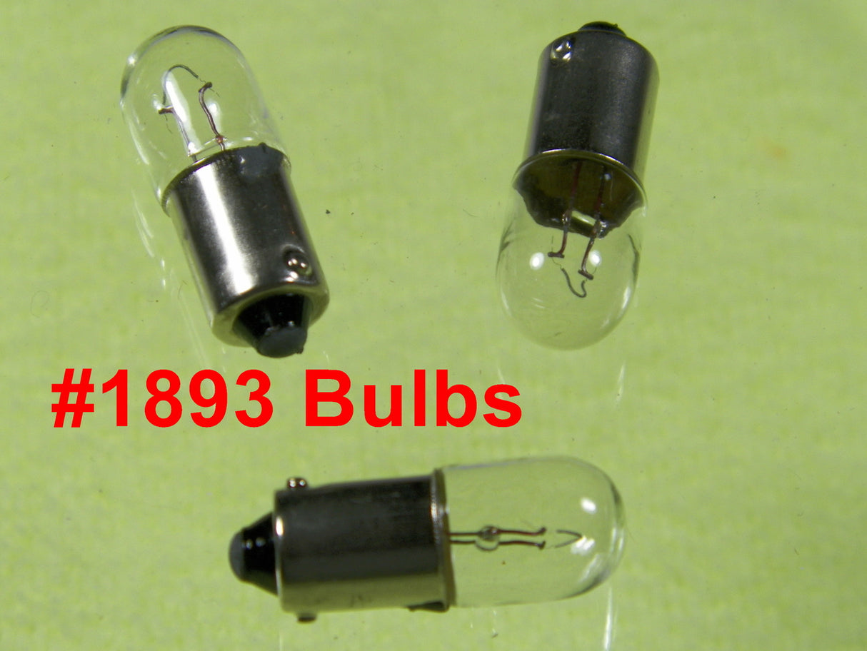 #1893 Standard Bulbs Radio Miniature Bulbs Single Post (10 PACK) #28