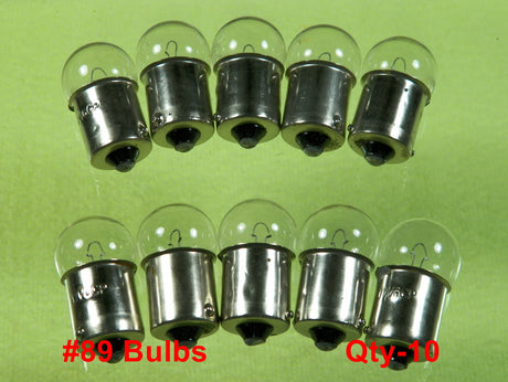 #89 Standard Bulbs Courtesy Light Single Post (10 PACK) #32