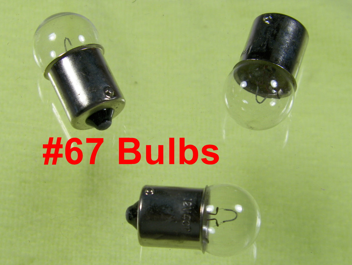 #67 Standard Bulbs License Plate Miniature Bulbs (10 PACK) #31