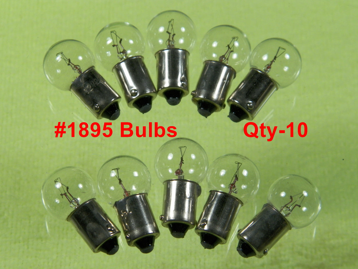 #1895 Standard Bulbs Brake Warning/Hi Beam Single Post (10 PACK) #37