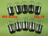 #90 Miniature Bulbs Instrument Cluster Dash (10 PACK) #757