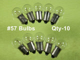 #57 Miniature Bulbs Instrument Cluster Dash (10 PACK) #756