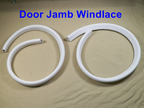 Mopar Door Jamb Windlace 67-74 A Body Dart Cuda Duster Demon Valiant WHITE PR #63W