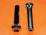 Door Lock Knobs For 64-74 Mopar A/B/C Body Dart Satellite New Yorker Chrome Pair #67