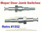 Mopar Door Jamb Switches 62-68 A/B/C Body Dart Satelite Pair #1552