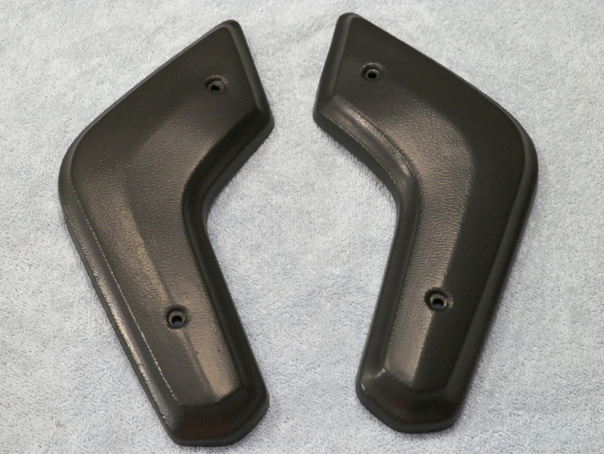 Mopar Bench Seat End Caps 1968-69 B Body Charger Coronet Satellite Black #839