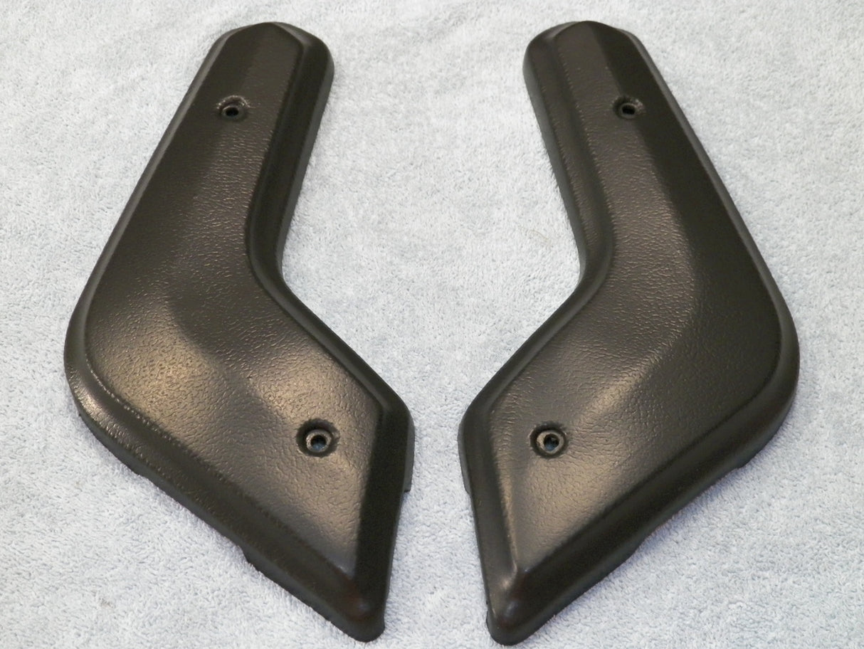 Mopar Bench Seat End Caps 1968-69 B Body Charger Coronet Satellite Black #839