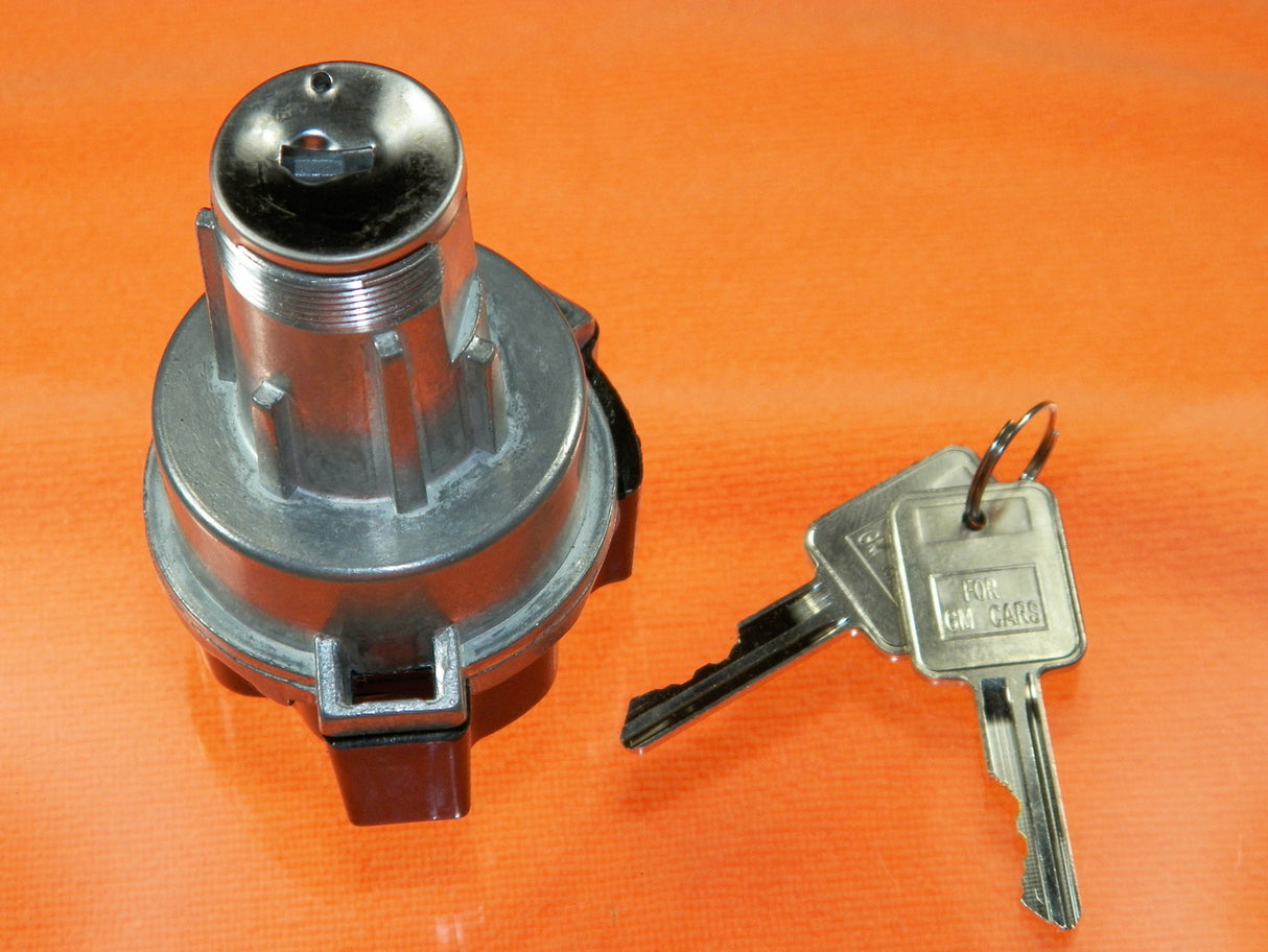 Ignition Lock Cylinder In Dash w/ Keys 67-79 Chevy GMC Pick Up #1030