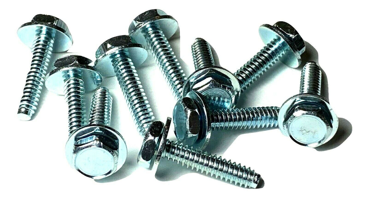 #10- 24 X 7/8 Trim Screws 3/8 Hex (Qty 10) #1046