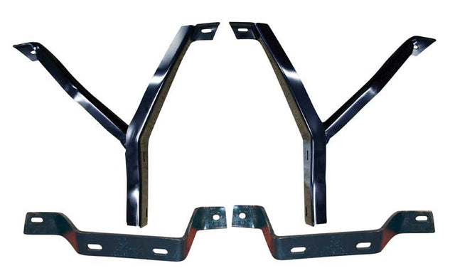 70-72 Challenger Front & Rear Bumper Bracket Set #105-2570-1S