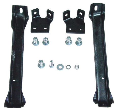 58-59 GM Pickup Front Bumper Brackets (4 Pc Set w/ Hardware) #105-4058-S