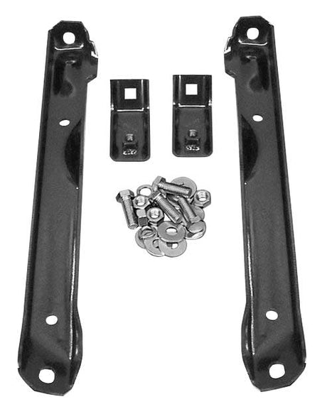 71-72 Chevy Pickup 4WD Front Bumper Brackets (4 Pc Set) #105-4071-4S