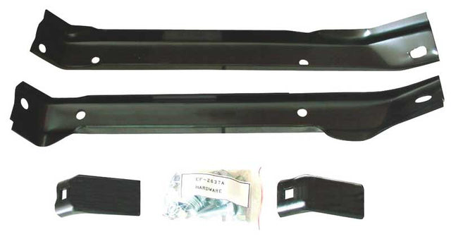 71-72 Chevy Pickup 2WD Front Bumper Bracket (4 Pc Set) #105-4071-S