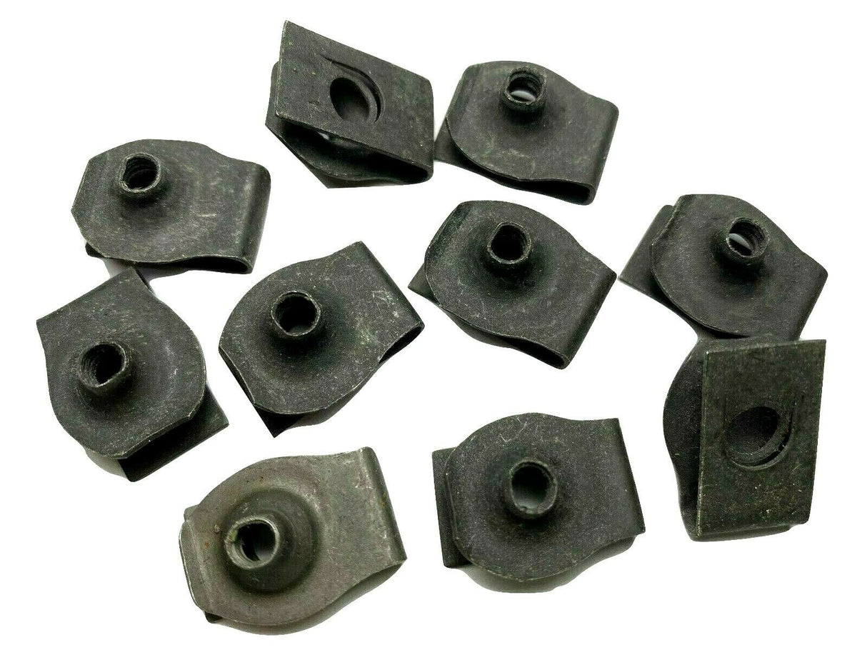 #10-24 Extruded U-Nut Clips For Ford GM Mopar (Qty 10) #1066