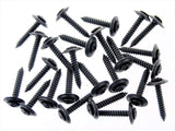 #8 X 1 Phillips Oval Head Loose Washer Trim Screws Ford GM Mopar (Qty 25) #1071