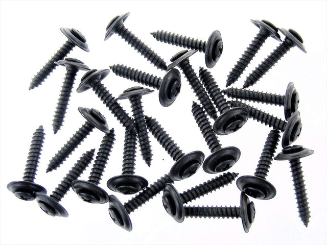 #8 X 1 Phillips Oval Head Loose Washer Trim Screws Ford GM Mopar (Qty 25) #1071