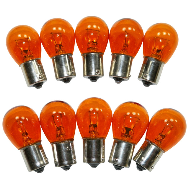 #1156NA Standard Bulbs Back Up & Running Lights 1156 Amber (10 PACK) #886