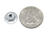 Emblem & Trim Thread Cutting PAL Nuts Fit 1/8" Studs 5/16" Hex (Qty-25) #1301