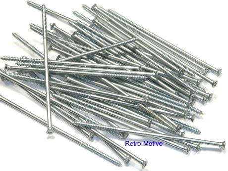 #8-18 x 5" Long Phillips Oval Head Tail Lamp Screws (Qty-25) #1353