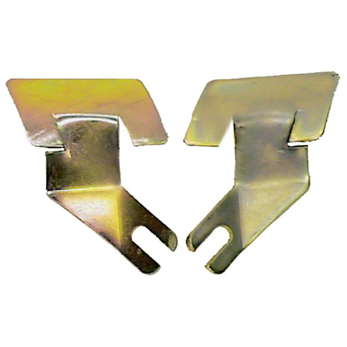 Outer Lower Windshield Clips For 67-69 Camaro & Firebird LH/RH Pair #1397