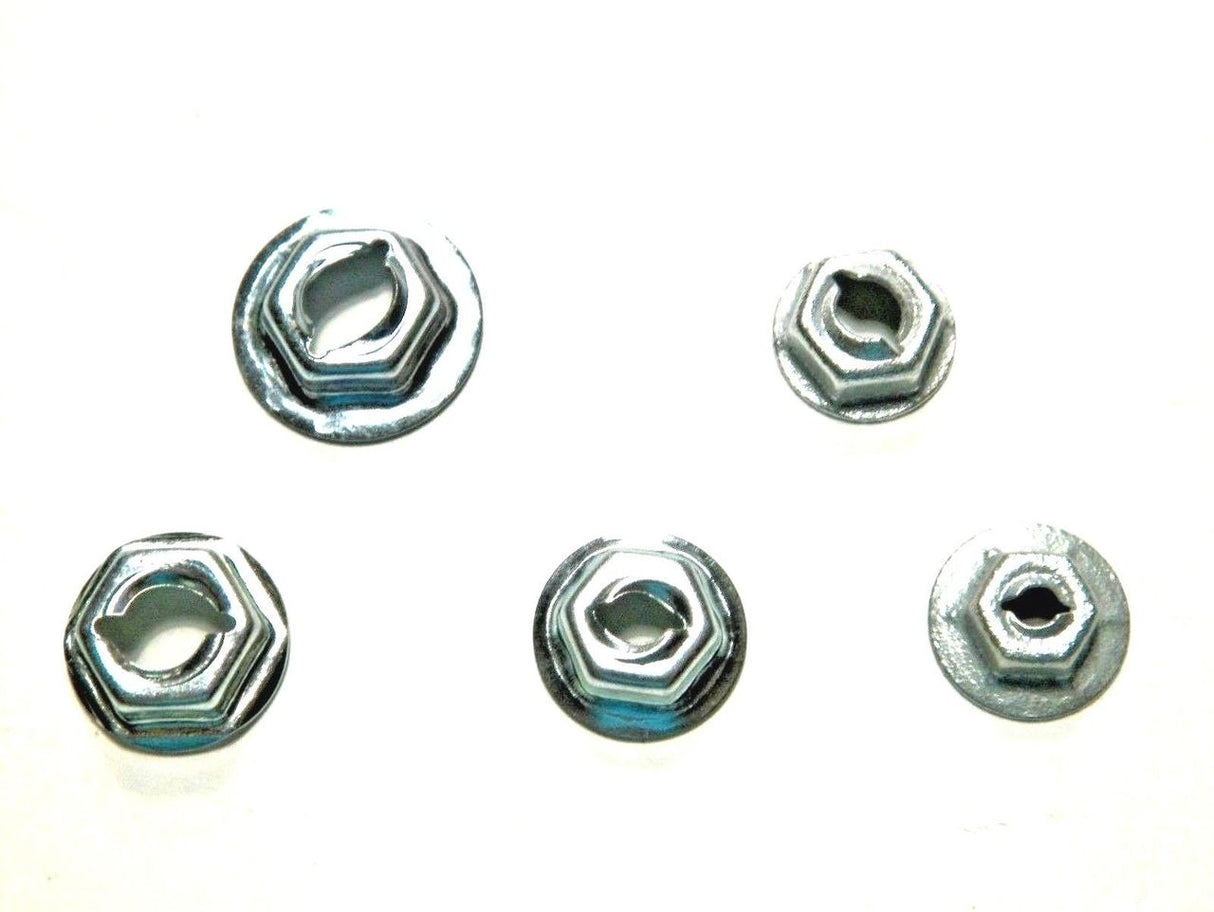 Thread Cutting PAL Nut Assortment 1/8"-1/4" Stud Ford GM Mopar (125 Pcs) (1299-1303) #1706