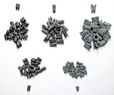 Tubular Barrel Nut Assortment 5/32"-1/4" Stud Ford GM Mopar (125 Pcs) (218-1326) #1707