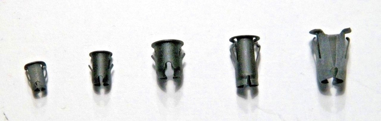 Tubular Barrel Nut Assortment 5/32"-1/4" Stud Ford GM Mopar (125 Pcs) (218-1326) #1707