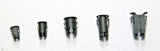 Tubular Barrel Nut Assortment 5/32"-1/4" Stud Ford GM Mopar (125 Pcs) (218-1326) #1707