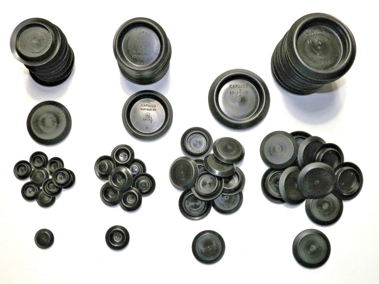 Body Drain Plug Assortment 7/16"-1 3/4" Ford GM Mopar (70 Pcs) (1327-1612) #1708