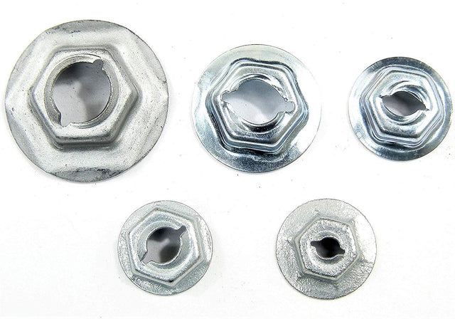 Emblem & Trim PAL Nuts- Fits 3/16" to 5/16" Studs (125 pcs) #1773